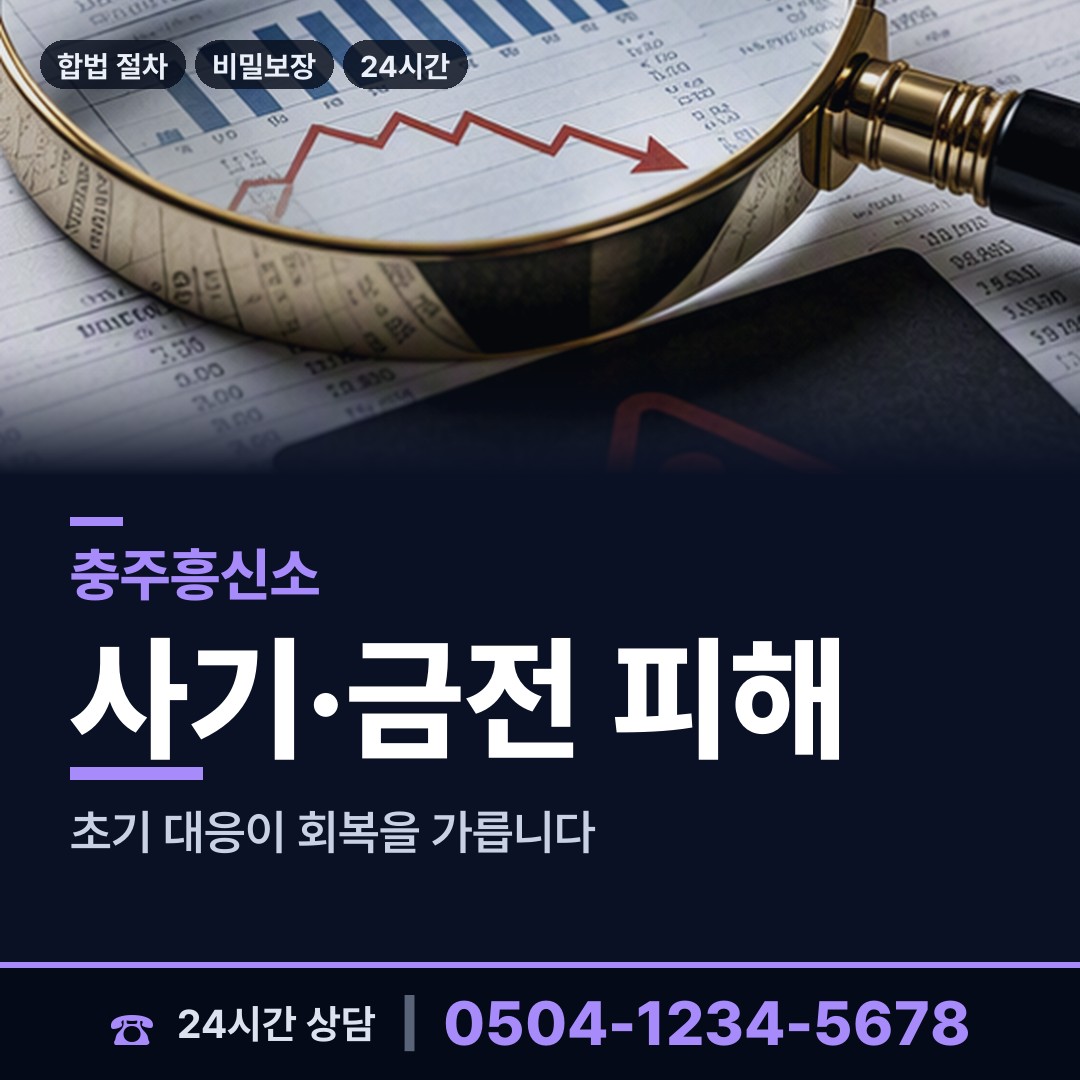 충주 문화동 흥신소어플 상담 안내